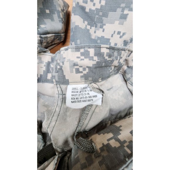 ACU Army Combat Trousers, Size: Small - X Short, NSN:8415-01-585-9489 - Picture 3 of 5